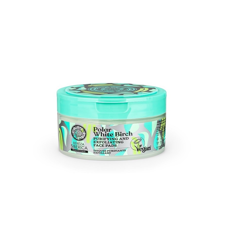 Polar White Birch. Purifying and exfoliating face pads, 20 pcs Polar White Birch. Purifying and exfoliating face pads, 20 pcs